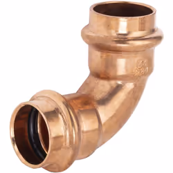 Coude égal 90° à sertir pour tubes en cuivre de diamètre 22mm Ce coude en bronze est utile pour relier deux tubes en cuivre d ...