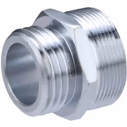 Description générale Mamelon adaptateur de bec mâle NOYON M15x21 - M24x100 mm, idéal pour vos besoins en plomberie et install ...