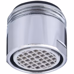 - Aérateur mâle 18x100 hydro-économe. - Bague en inox. - Joint d'étanchéité caoutchouc fourni. - Jet avec air, débit autorégu ...