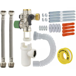 Noyon&thiebault - Groupe de sécurité siège inox nf Droit + kit raccordement / fixation