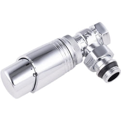 Noyon&thiebault - Robinet thermostatique équerre pour radiateur Chromé