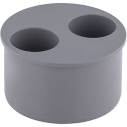 Noyon&thiebault - Tampon de réduction pvc mâle-femelle-femelle Ø100 - Ø40 - Ø40