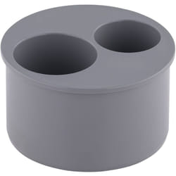 Noyon&thiebault - Tampon de réduction pvc mâle-femelle-femelle Ø100 - Ø50 - Ø40
