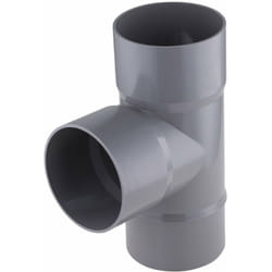 Noyon&thiebault - Té pvc 87° Mâle-Femelle Ø40