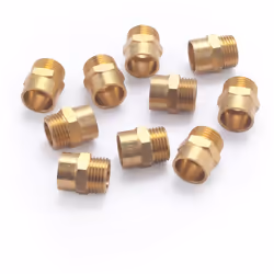 Manchon à souder pour tube en cuivre de diamètre 14 mm - sortie mâle 3/8 (12x17) Ce manchon en laiton permet de raccorder un  ...