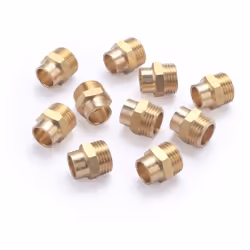 Manchon à souder pour tube en cuivre de diamètre 14 mm - sortie mâle 1/2 (15x21) Ce manchon en laiton permet de raccorder un  ...