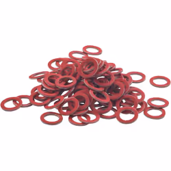 - Joint plat en fibre rouge pour intérieur de raccord - température utilisation : mini 0 °C / maxi +70 °C - application : eau ...