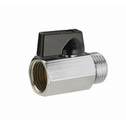 Noyon&thiebault - Mini vanne d'arrêt à sphère 1/4 tour mâle femelle MF1/2' (15x21) 4310-15L1