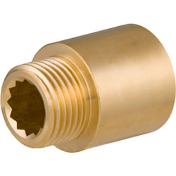 Noyon&thiebault - Allonge de robinet en laiton brut longuer 25 mm