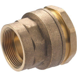 Raccord femelle laiton pour tuyau polyéthylène NOYON & THIEBAULT Ø50 - F40x49 (1' 1/2)