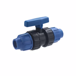 Vanne en plastique pour tubes polyéthylène de diamètre 25 mm Elle permet de réaliser un circuit d'alimentation en eau à l'ext ...