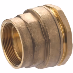 Raccord en laiton pour tube polyéthylène de diamètre 63 mm - sortie femelle 2' (50x60) Il permet de réaliser un circuit d'ali ...