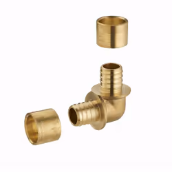 Coude égal à glissement pour tube PER NOYON & THIEBAULT - Bague en laiton - 3188 - Coude égal à glissement pour tube PER diam ...