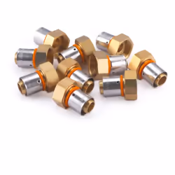 - Raccord à sertir pour tube PER diamètre 20, femelle écrou libre 3/4" (20x27) - Profil de sertissage TH - Outillage nécessai ...