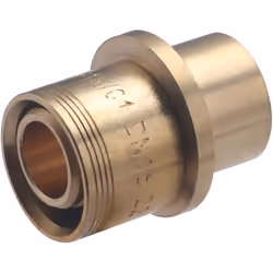 - Raccord d'adaptation permettant de relier un tube cuivre diamètre 14 (par soudure) et un tube PER diamètre 16 (par glisseme ...