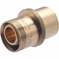 - Raccord d'adaptation permettant de relier un tube cuivre diamètre 16 (par soudure) et un tube PER diamètre 16 (par glisseme ...