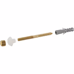 - fixations de wc à goujons goujons 6x70 mm chevilles 8x40 mm écrous borgnes + cuvettes de protections - photos non contractu ...