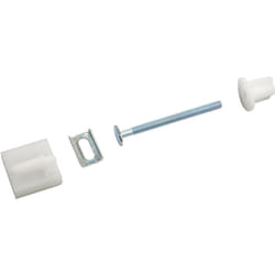 Noyon&thiebault - Fixation d'abattant de wc tête ovale Vis + Ecrou + Glissière + Support