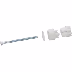 - fixations pour abattant modèle ALLIBERT - écrous serrage rapide tête carrée 10 vis métal 6x85 mm - photos non contractuelle ...