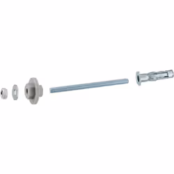 - fixations de lavabo sur paroi creuse avec chevilles à expansion tige filetée acier 8x120 mm chevilles métal 8x50 mm écrous  ...