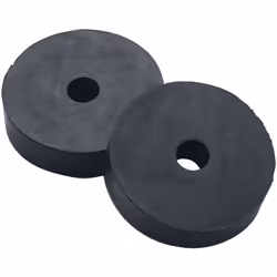 - Clapet percé pour tête de robinet à clapet, sanitaire ou à potence - Norme : ACS - Matière : caoutchouc EPDM noir - Tempéra ...
