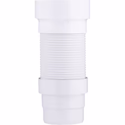 - Pipe femelle mâle extensible souple à mémoire de forme en PVC. - Extensible de 250 à 550 mm. - raccordement femelle Ø85 à 1 ...