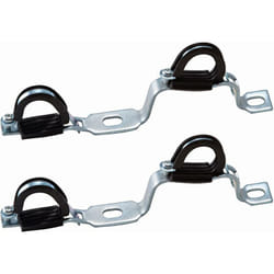 Noyon&thiebault - Kit 2 supports double métal pour collecteurs 3/4' (20x27) Avec caoutchouc isophonique 3052-20S2