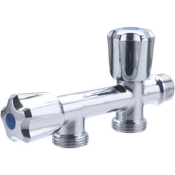 Noyon&thiebault - Robinet Double droit pour machine à laver M1/2 - M3/4