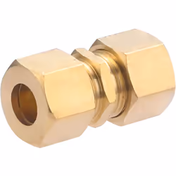 Jonction égale Bicône pour tube en cuivre écroui de diamètre 10 mm Il permet de relier entre eux deux tubes en cuivre de diam ...
