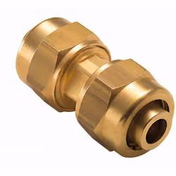 Jonction égale à compression pour tube PER NOYON & THIEBAULT - P-188L1 - Jonction égale pour tube PER à compression diamètre  ...