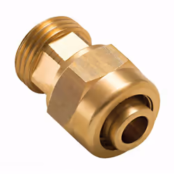 Raccord droit à compression pour tube PER NOYON & THIEBAULT - P12-189 / 3288 - Raccord pour tube PER à compression diamètre 1 ...