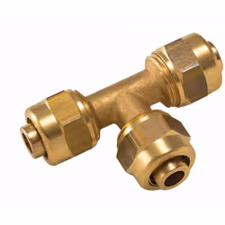Té égal à compression pour tube PER NOYON & THIEBAULT - P12-50012L1 - Té égal pour tube PER à compression diamètre 12. Raccor ...