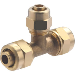 Noyon&thiebault - Té réduit à compression pour tube per Ø16 - Ø12 - Ø16