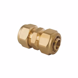 Raccord droit à compression pour tube PER NOYON & THIEBAULT - Ø 16 mm à visser femelle écrou libre F1/2' (15x21) -