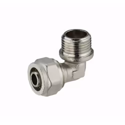 Coude à compression pour tube multicouche NOYON & THIEBAULT - A visser mâle M1/2' (15x21) - 3930 - Raccord multicouche à sert ...
