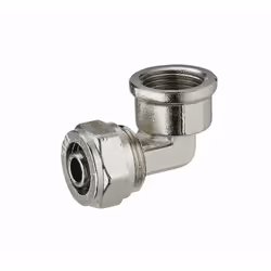 Coude à compression pour tube multicouche NOYON & THIEBAULT - A visser femelle F1/2' (15x21) - 3940 - Raccord multicouche à s ...