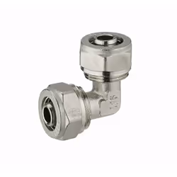 Coude égal à compression pour tube multicouche NOYON & THIEBAULT - 3950 - Raccord multicouche à sertir coude égal diamètre 16 ...