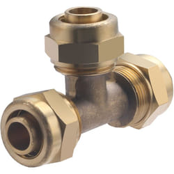 Té égal à compression pour tube PER NOYON & THIEBAULT Ø20
