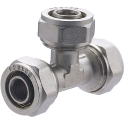 Noyon&thiebault - Té égal à compression pour tube multicouche Ø20
