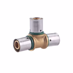 Description générale Raccord à sertir pour tube PER disponible en diamètres 12, 16 et 20. Ce produit est conçu pour assurer u ...
