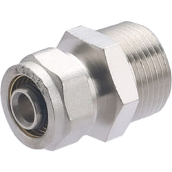 Noyon&thiebault - Raccord mâle à compression pour tube multicouche Ø16 - M20x27 (3/4)