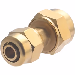 Jonction réduite PER à compression diamètre 16-12mm Cette jonction égale à compression, idéale pour les petits chantiers et l ...