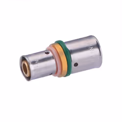 - Raccord à sertir pour tube PER jonction réduite diamètre 16-12 - Profil de sertissage TH - Outillage nécessaire : pince à s ...