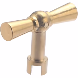 Clé à fente pour tête de robinet cache entrée 20x150 et 21x150 - 1/2 (15x21) - 3/4 (20x27). Largeur de la fente : 5,2 mm Diam ...