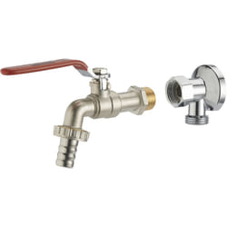Noyon&thiebault - Kit robinet de jardin + applique écrou libre MF1/2 - Ø15