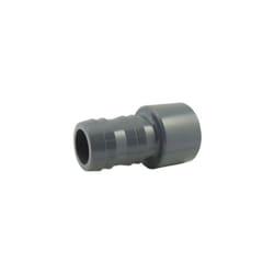 Douille pvc pression cannelée 20 mm, à coller mâle 20 mm PN16
