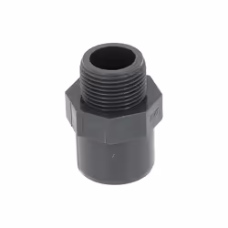 Embout PVC pression mâle-femelle Ø32-25 mâle 20-27 Embout PVC pression mâle-femelle Ø32-25 mâle 20-27, couleur gris foncé. Ca ...