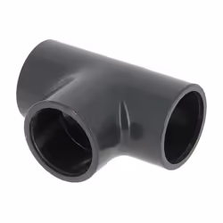 Té PVC pression femelle-femelle 90° Ø40 Té simple 90° Femelle - Femelle. Té PVC pression femelle-femelle 90° Ø40 Caractéristi ...