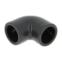 Coude pvc pression femelle-femelle 90° Ø16