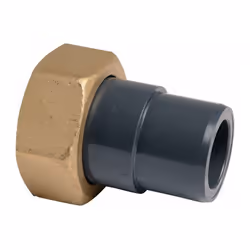 Raccord union PVC pression - MF 1'1/2 - Ø 40 mm Fixation à coller